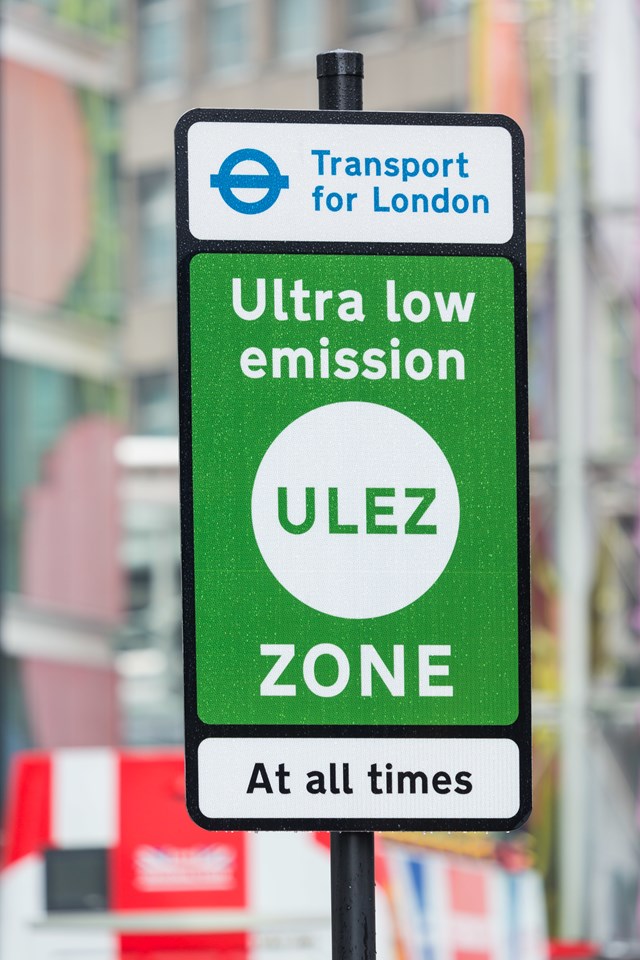 The ULEZ in London